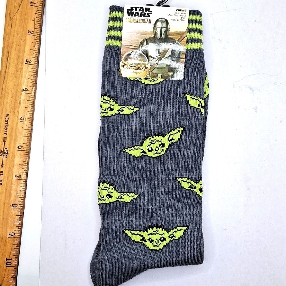 Disney Star wars Grogu crew socks